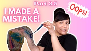 Faux Stained Glass Wine Bottle Art | Butterfly Wine Bottle Design | Part 2.5