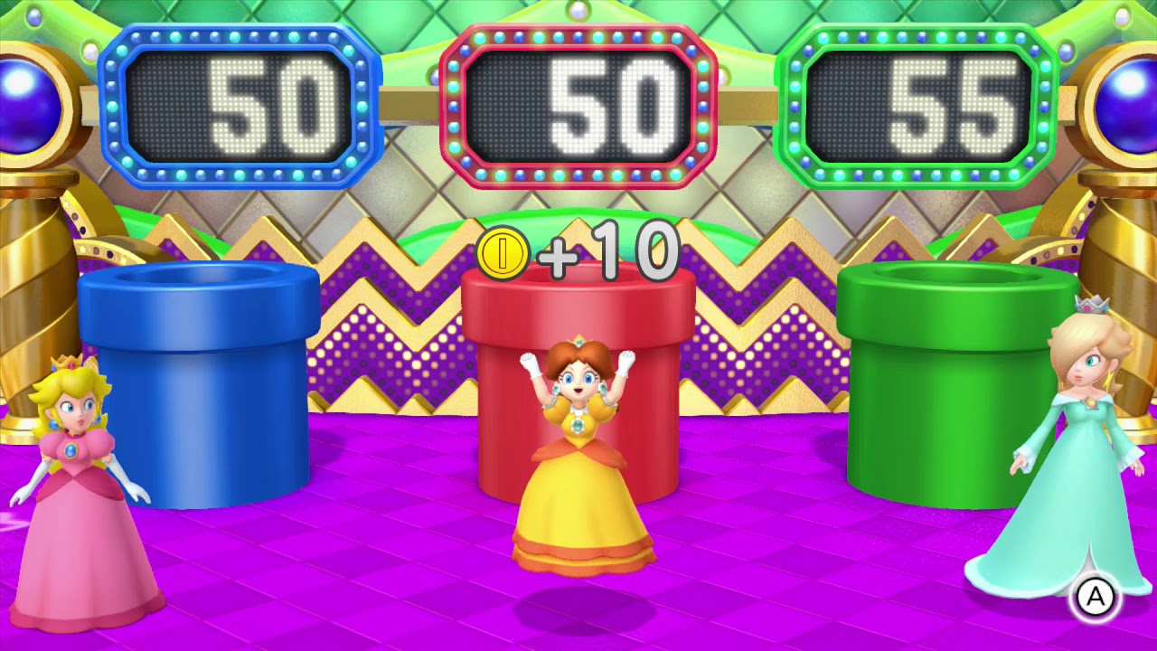 Mario Party 10 Coin Challenge #20 Peach vs Daisy vs Rosalina Master Difficulty