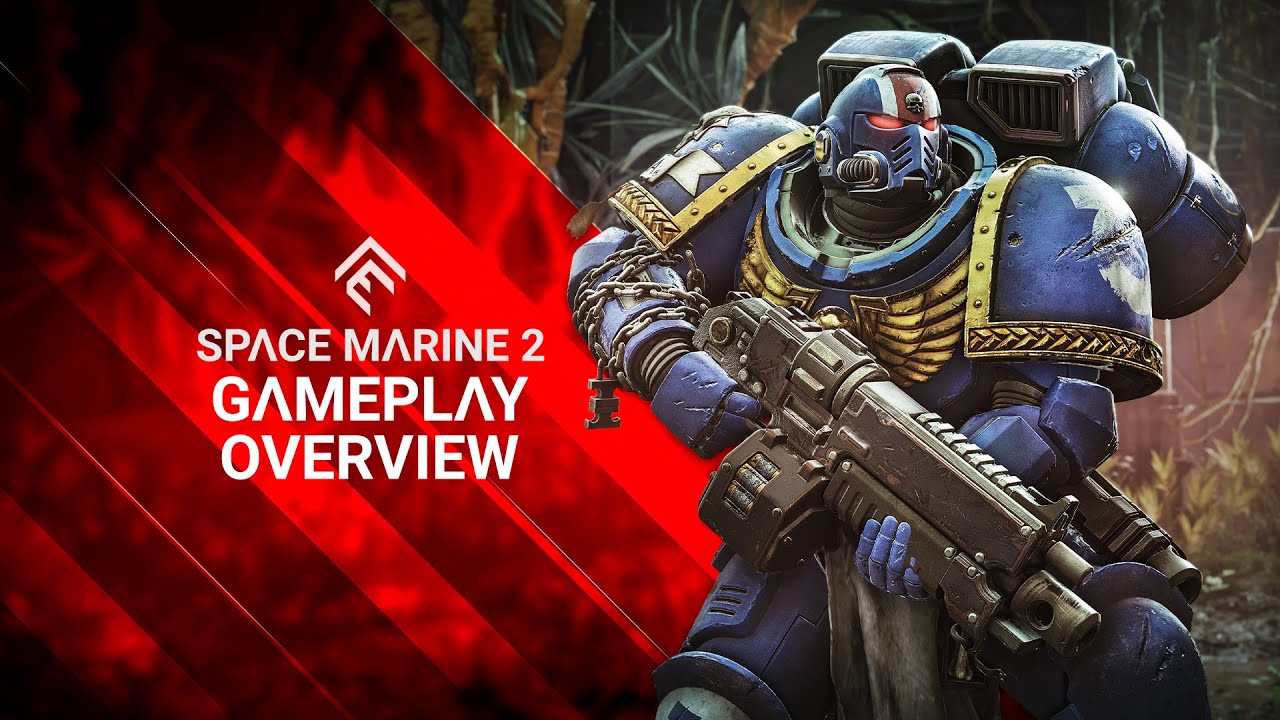 Warhammer 40,000: Space Marine 2 Shows Off Its Intense Combat & Mechanics In New Overview Trailer 1 YouTube player