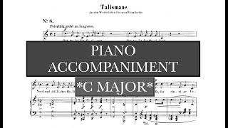 Talismane - Myrthen (R. Schumann) C Major Piano Accompaniment