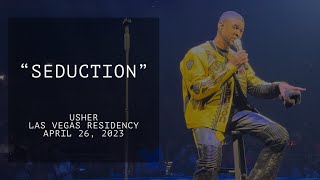 Usher live in concert Las Vegas “Seduction” LAS VEGAS RESIDENCY 2023