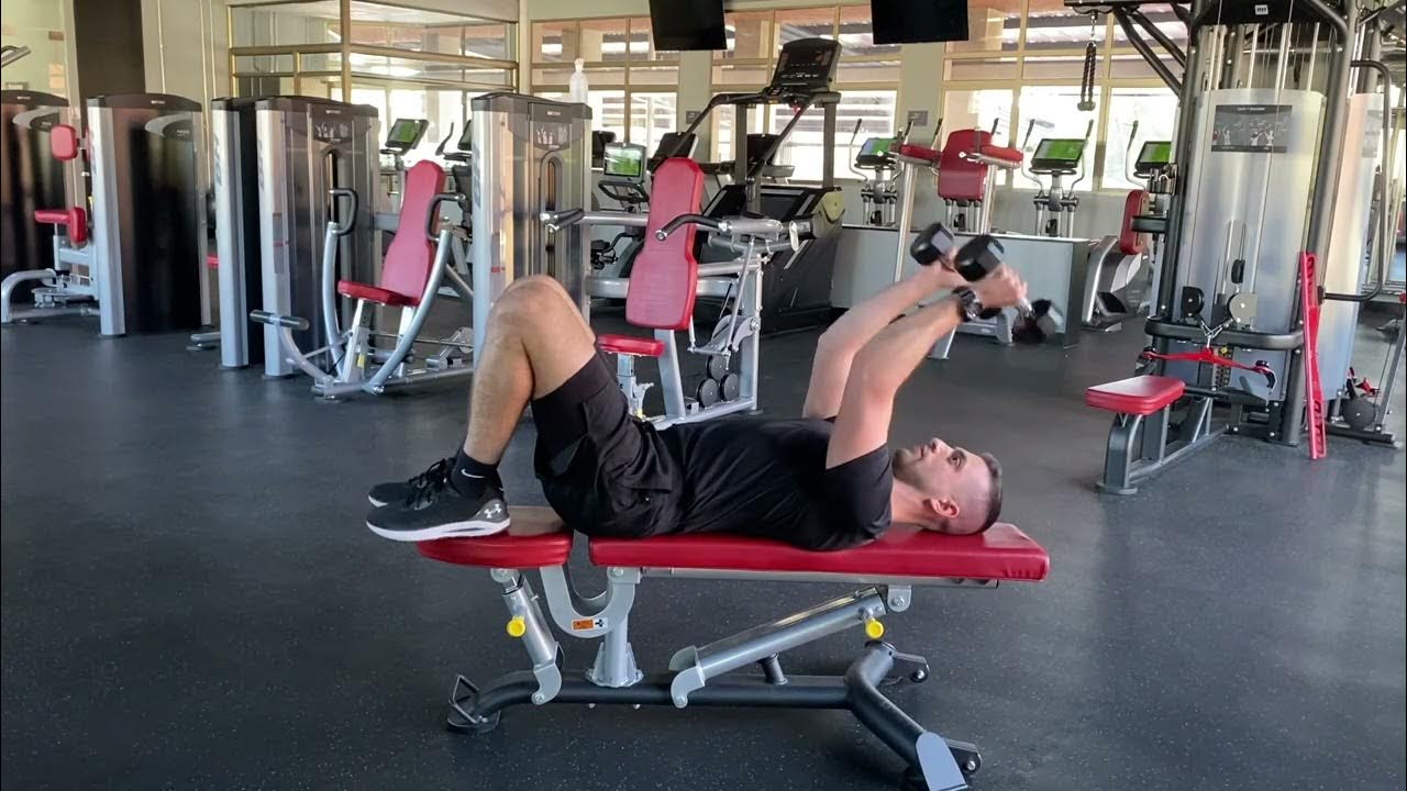 Extensión de tríceps tumbado YouTube