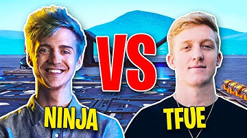 Ninja *DESTROYS* Tfue In a 1v1 Then Takes SHOTS At Him!
