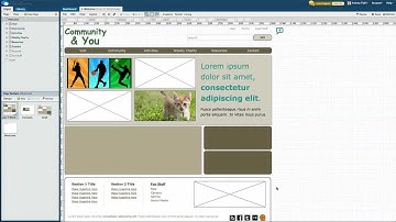 Build Website Wireframe Templates & Masters