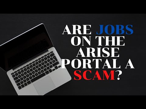Arise Work From Home 2021 Review - Are Arise Portal Jobs A Scam?