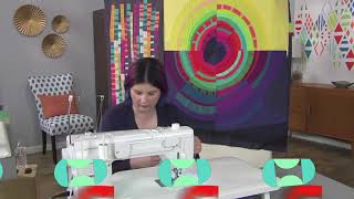 Learn how to use strip piecing in a quilt design on Fresh Quilting with Anne Sullivan. (308-3)