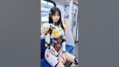 Robot Riding Metro #robot #shorts #shortsfeed #ai ‎⁨@AIRobotsLife⁩