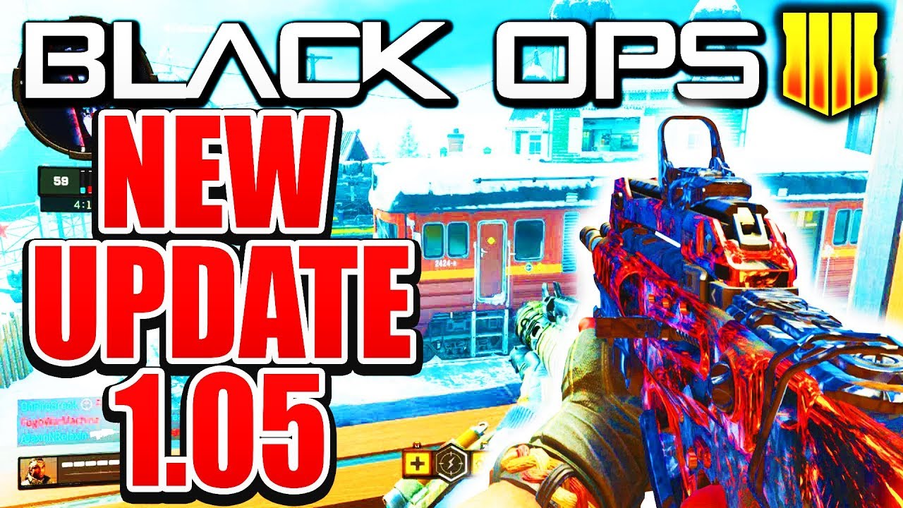 *NEW* COD BO4 UPDATE 1.05 PATCH NOTES - AJAX NERF, AR BUFF ...