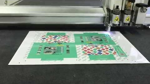 Cut from back side with IBRIGHTCUT-IECHO BK3 Cutting machine