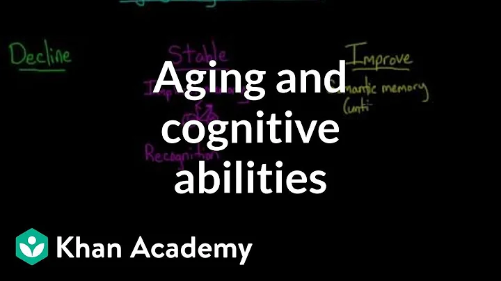 Aging and cognitive abilities | Processing the Environment | MCAT | Khan Academy