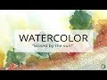 watercolor painting: kissed by the sun