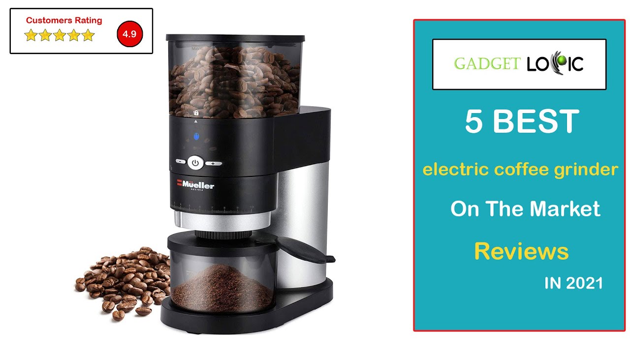 Best Electric Coffee Grinder Reviews in 2022 🍳 Top 5 Tested [Buying Guide] YouTube