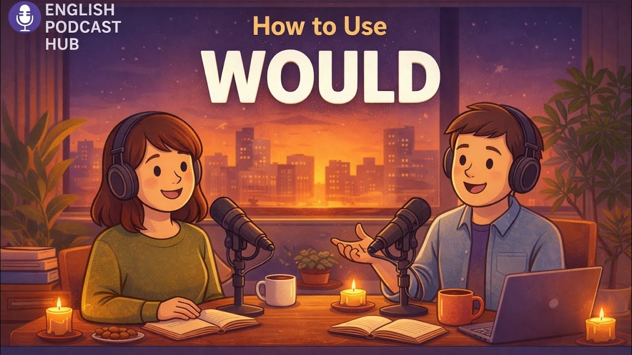 How to Use WOULD in English | Real English Conversation Podcast