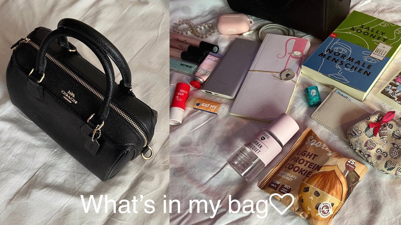 what's in my bag | daily essentials - YouTube