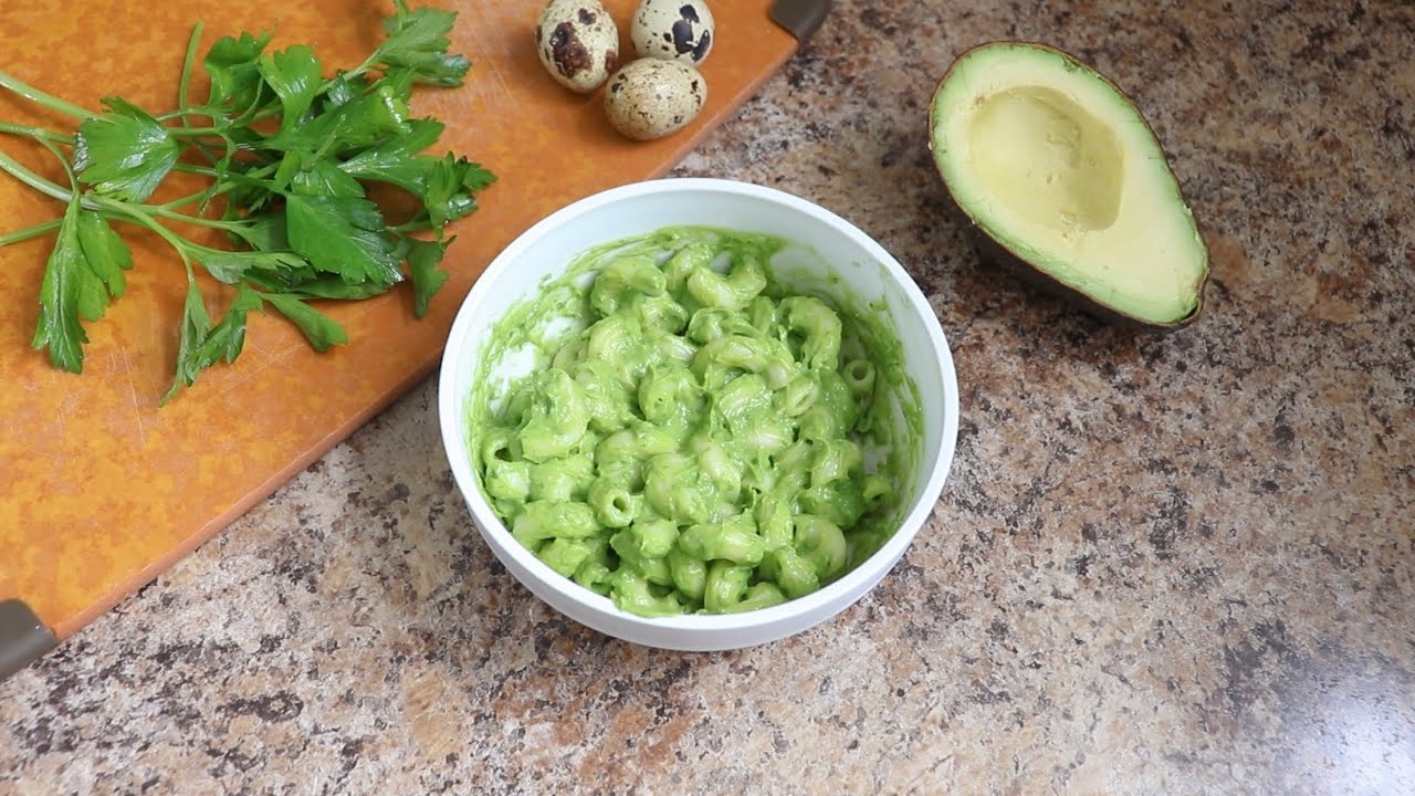 Comida para niños | Pasta Verde de Espinacas para Niños