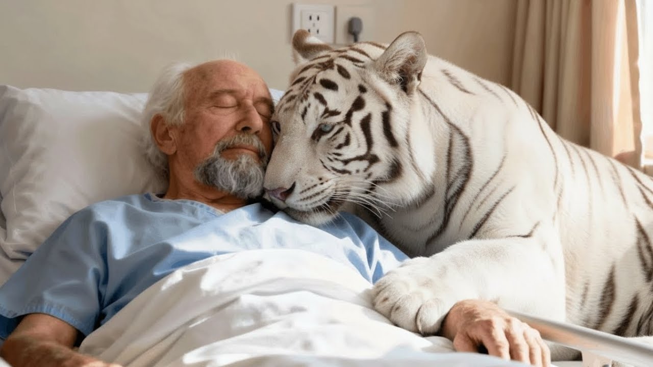 The White Tiger Visits His Dying Benefactor – What Happens Next Is Unbelievable