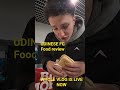 Udinese food review #vlogger #ishowspeedwannabe #foodie #udinese #seriea #football #foodreview