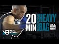 Ultimate 20 Minute Beginner Heavy Bag All Boxing Workout | NateBowerFitness