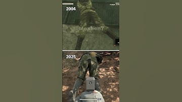 These 2 hilarious animations are 21 years apart #metalgearsoliddelta #metalgearsolid3 #mgs3