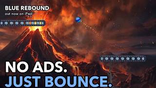 Blue Rebound, a premium physics arcade game for iPad (no ads)