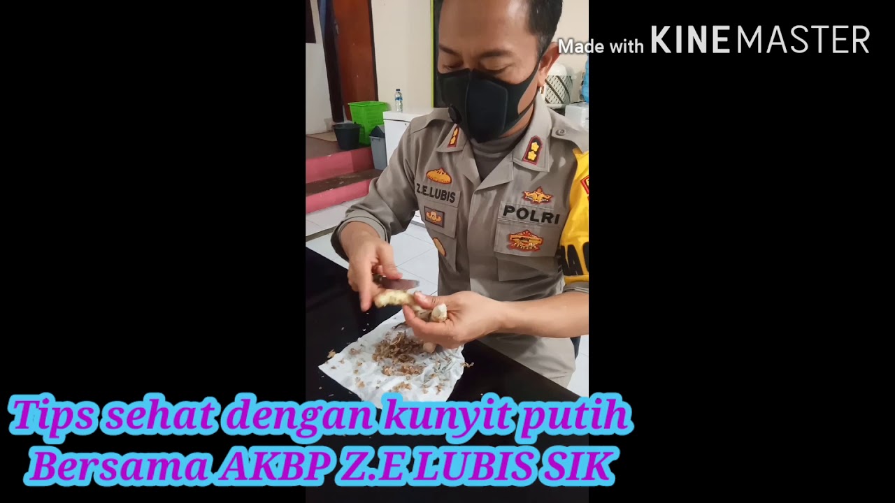 Khasiat Kunyit Putih By AKBP Z.E LUBIS. SIK 