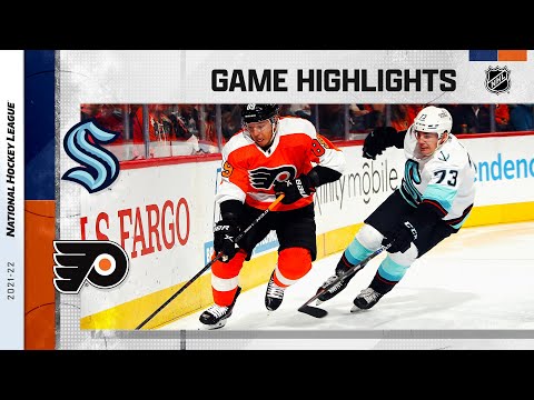 Kraken @ Flyers 10/18/21 | NHL Highlights