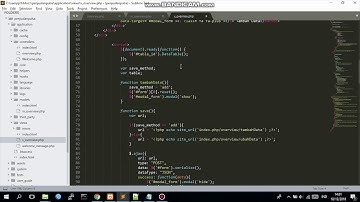 Membuat CRUD CodeIgniter dengan Bootstrap