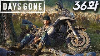 36화 【 데이즈 곤 (Days Gone) 】 역대급 최대규모 좀비무쌍 라스트 오브 어스가 오픈월드로?? PS4 PRO _ 현진 screenshot 2