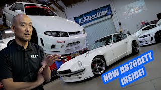 FUGU Z Now RB26DETT! and GReddy new R33 GT-R Demo Car