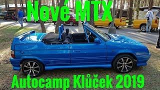 Nové MTX Roadster - Autocamp Klůček 2019