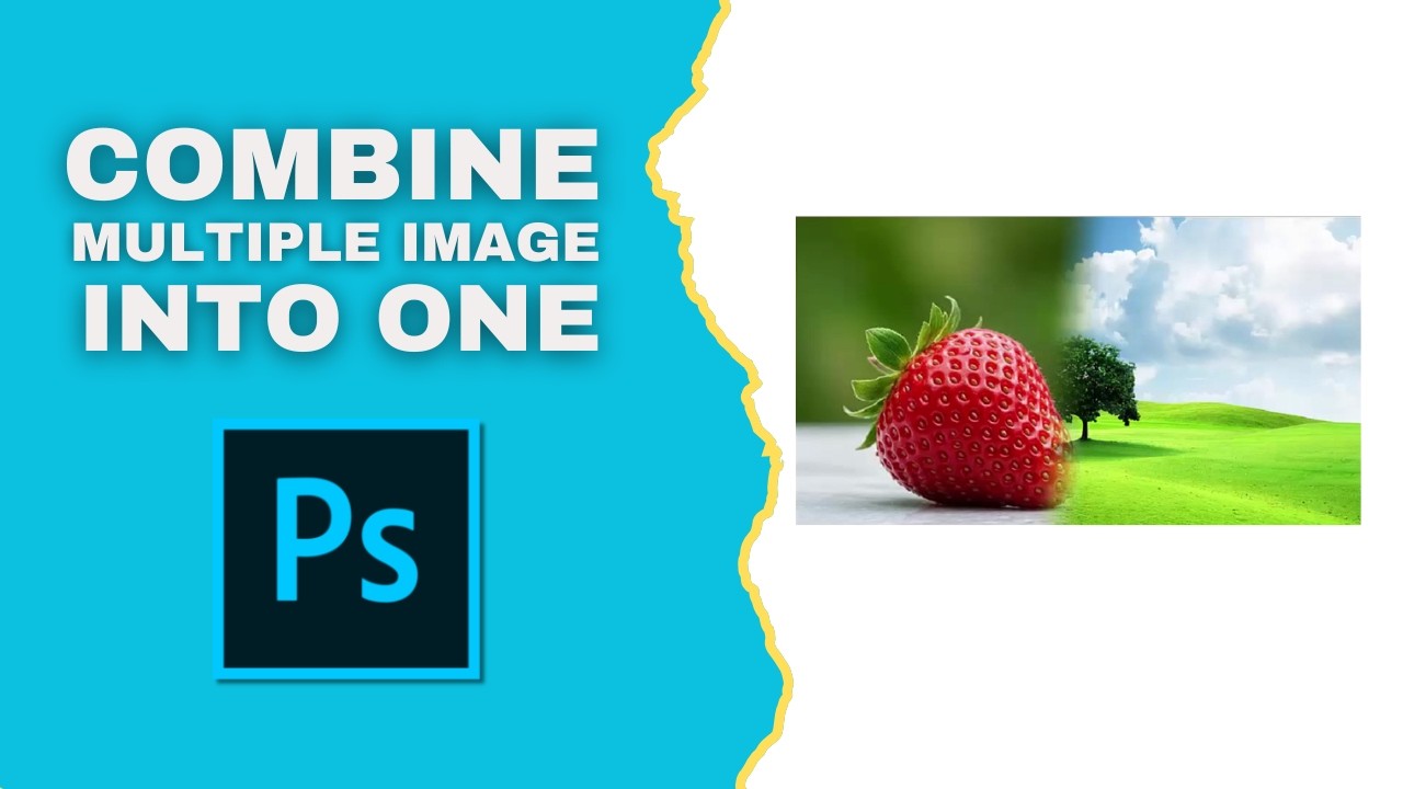 How to Combine Multiple Image Into One in Photoshop - YouTube
