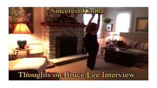 Bruce Lee  Dancing Vlog , Sincerest Kimba Interview