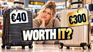 Details €40 vs €300 Suitcase: Is Expensive Luggage Actually Worth It Guide