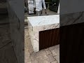 Marble Countertop Installation | Luxury Finish ✨
