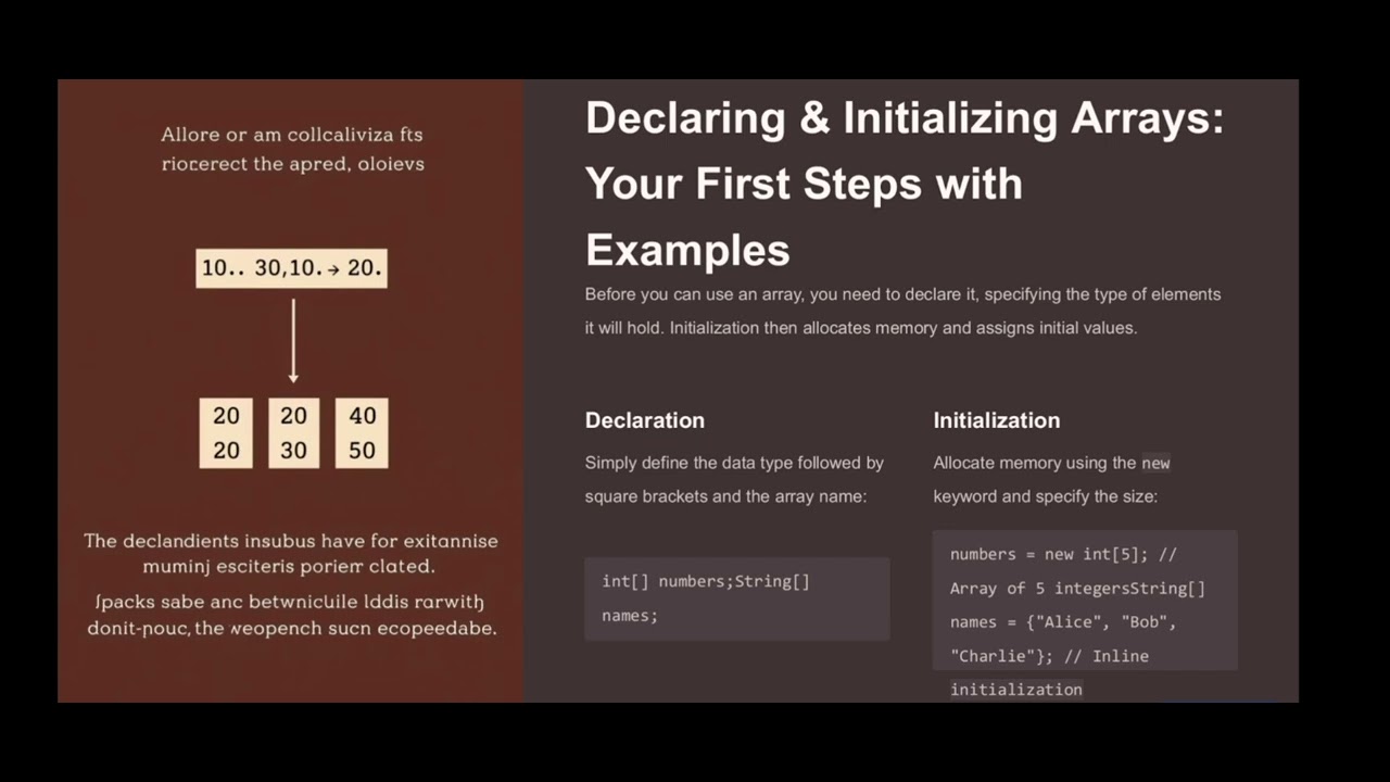 Arrays in Java | Storing and Accessing Data Efficiently - YouTube