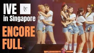 [4K] ENCORE FULL: IVE "The Prom Queens" in SINGAPORE 🇸🇬 (June 30th, 2023)