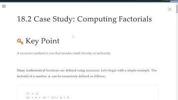 Daniel Liang Java Section 18.10 Tail Recursion