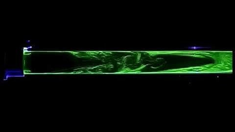 Pulsatile flow in a stenosis