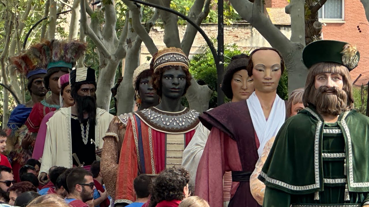 Baixada del Seguici Festiu de Reus al Santuari de la Mare de Déu de Misericòrdia 2024