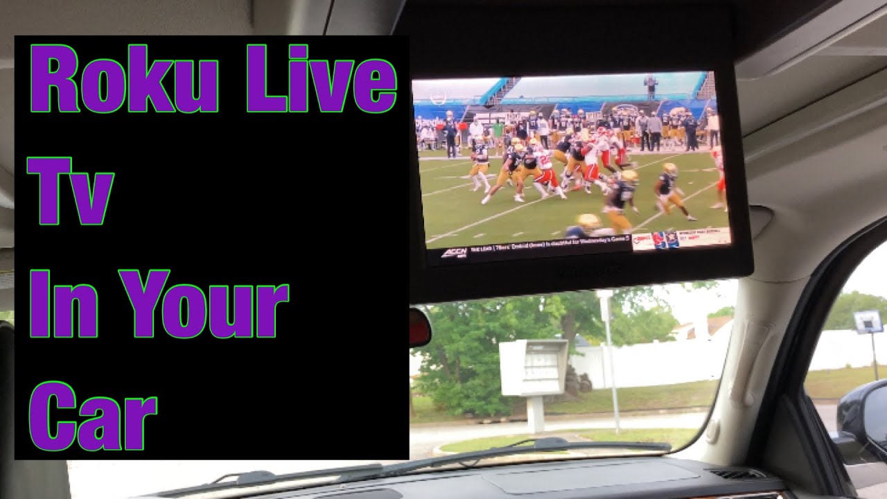 How To Watch Live Tv In Your Car YouTube