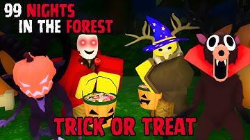 99 Nights in the Forest Halloween🎃 - Full Game Walkthrough & Ending - Roblox