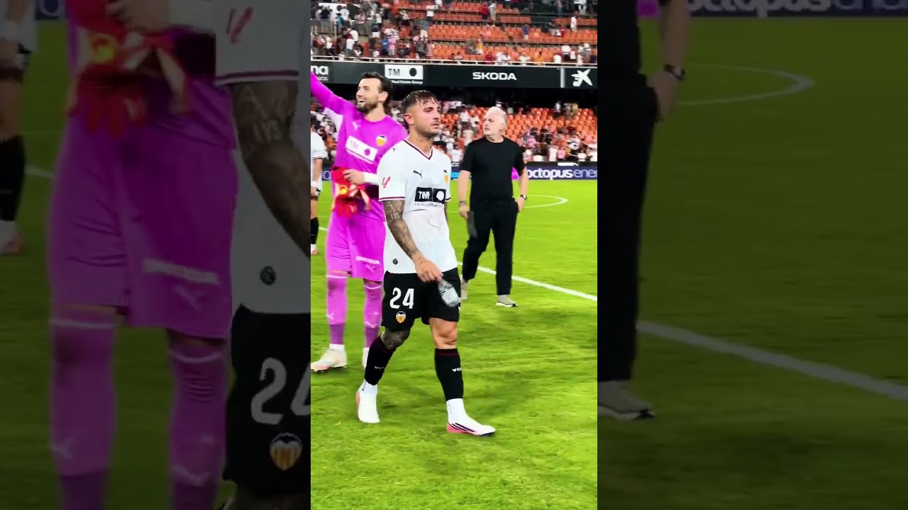 Debut de Pablo Maffeo como valencianista 🦇| VALENCIA CF
