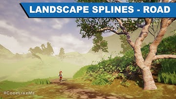 Landscape Spline Roads - UE4 Tutorials #346