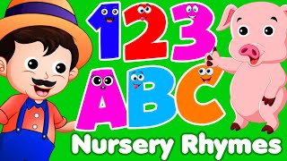 Best Nursery Rhymes Compilation - Baby Songs - ABCD Song, Kids Songs &amp; Nursery Rhymes #abcd #rhymes