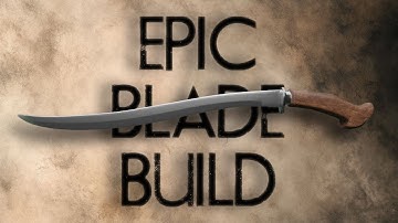 Realistic Curved Sword: Blender Modeling & Substance Painter Texturing Workflow