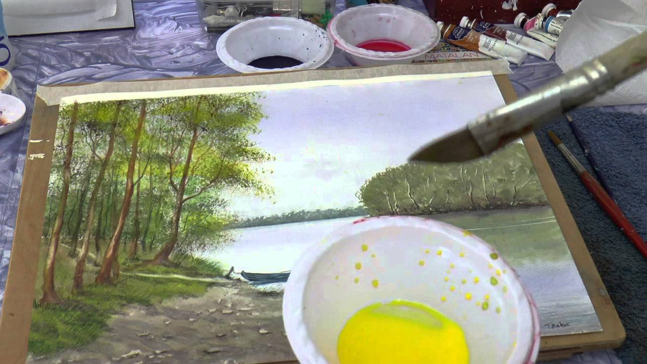 Важно энать про Лессировку в акварели. Glazing