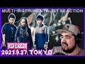 Multi-Instrumentalist Reacts to ASTERISM 'Faced/Burned, Full Throttle, Gunfire' Tokyo 2021.9.27