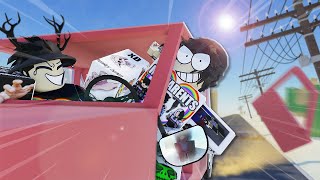 We Went On The FUNNIEST ROBLOX ROAD TRIP ROBLOX