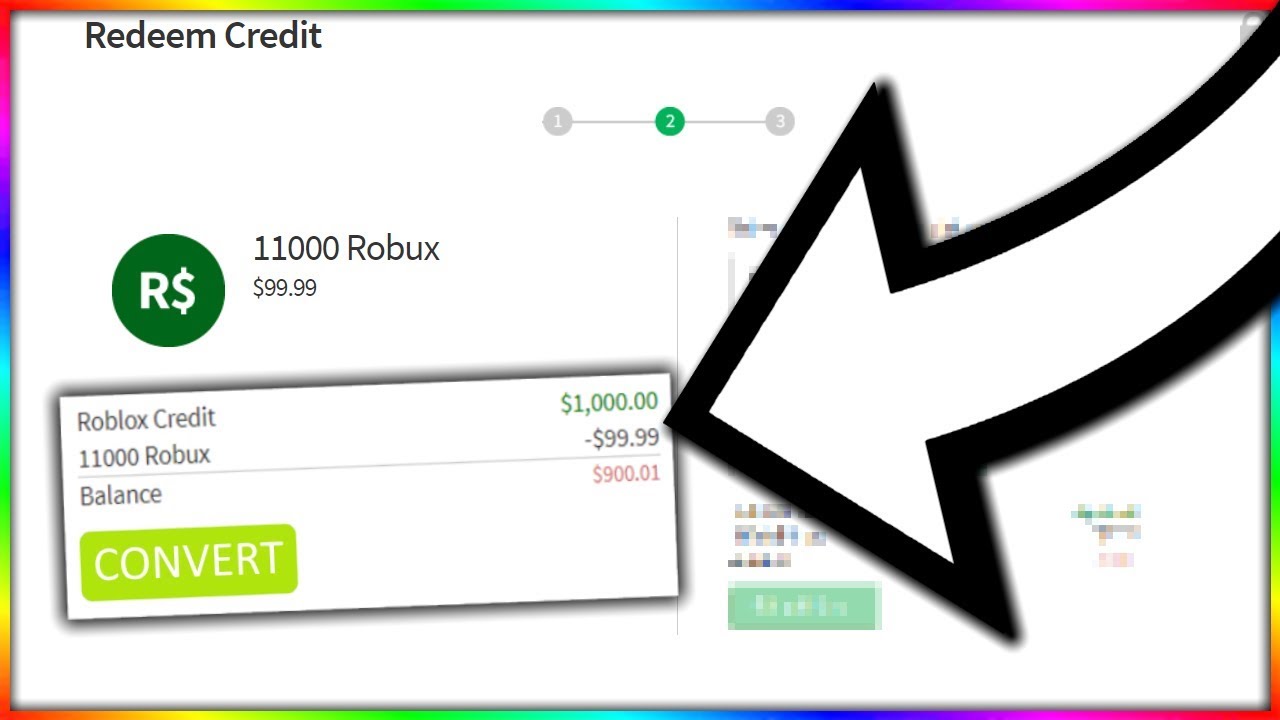 How To Use Roblox Credits New Roblox Update Youtube - roblox redeem get 5 000 robux for watching a video