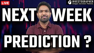 🔴MARKET NEXT WEEK ? | Nifty Prediction | Crypto Bitcoin Prediction  | Investographer